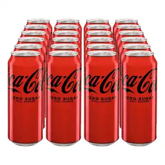 Netto Marken-Discount Coca-Cola Zero 0,5 Liter Dose, 24er Pack Angebot