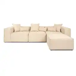 Netto Marken-Discount HOME DELUXE Modulares Sofa VERONA L Beige - versch. Ausführungen Angebot