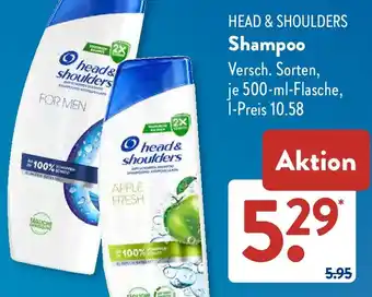 Aldi Süd HEAD & SHOULDERS Shampoo Angebot