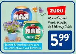 Aldi Süd ZURU Max-Kapsel Angebot