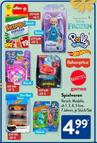Aldi Süd Spielwaren Angebot