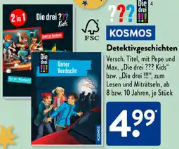 Aldi Süd KOSMOS Detektivgeschichten Angebot