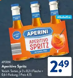 Aldi Süd APERINI Aperitivo Spritz Angebot