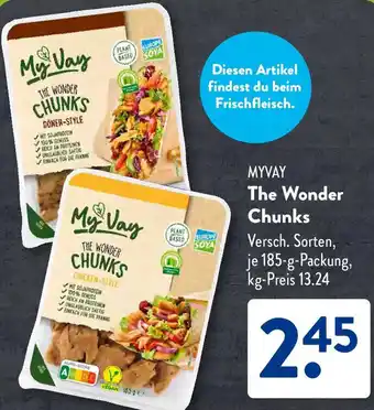 Aldi Süd MYVAY The Wonder Chunks Angebot