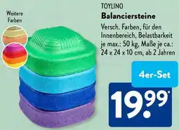 Aldi Süd TOYLINO Balanciersteine Angebot