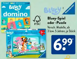 Aldi Süd Bluey-Spiel oder Puzzle Angebot