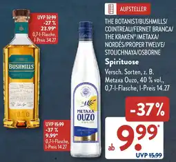 Aldi Süd Spirituose Angebot