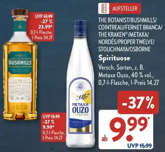 Aldi Süd Spirituose Angebot