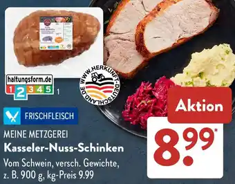 Aldi Süd MEINE METZGEREI Kasseler-Nuss-Schinken Angebot