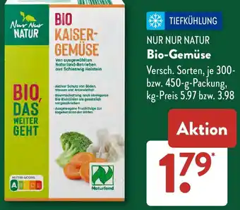 Aldi Süd NUR NUR NATUR Bio-Gemüse Angebot