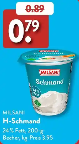 Aldi Süd MILSANI H-Schmand Angebot