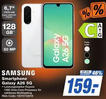 K+B Expert SAMSUNG Smartphone Galaxy A26 5G Angebot