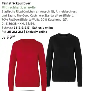 Tchibo Feinstrickpullover Angebot