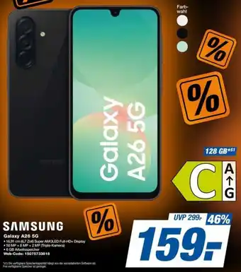 expert Techno Land SAMSUNG Galaxy A26 5G Angebot