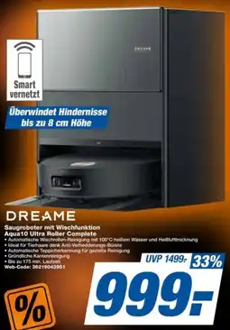 expert Techno Land DREAME Saugroboter mit Wischfunktion Aqua10 Ultra Roller Complete Angebot