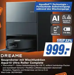 K+B Expert DREAME Saugroboter mit Wischfunktion Aqua10 Ultra Roller Complete Angebot