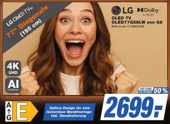 K+B Expert LG OLED TV OLED77G58LW evo G5 Angebot