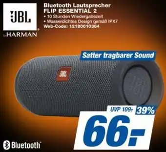 expert Techno Land JBL Bluetooth Lautsprecher FLIP ESSENTIAL 2 Angebot