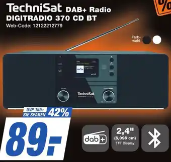 K+B Expert TechniSat DAB+ Radio DIGITRADIO 370 CD BT Angebot