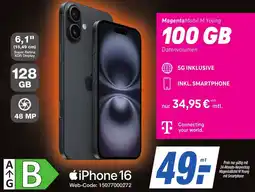 K+B Expert Apple iPhone 16 Angebot