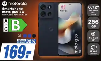 K+B Expert motorola Smartphone moto g56 5G Angebot