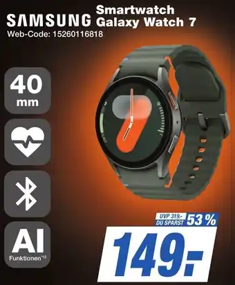 K+B Expert SAMSUNG Smartwatch Galaxy Watch 7 Angebot