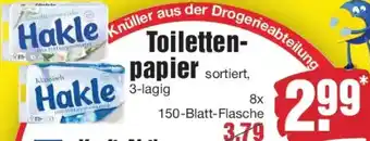 Edeka Hakle Toilettenpapier Angebot