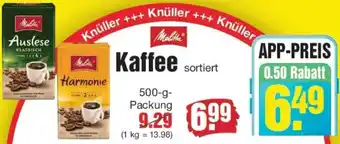 Edeka Melitta Kaffee Angebot