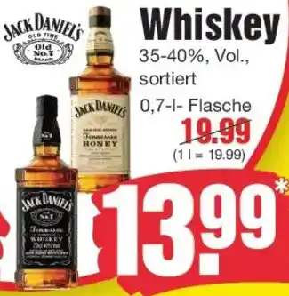 Edeka JACK DANIEL'S Whiskey Angebot