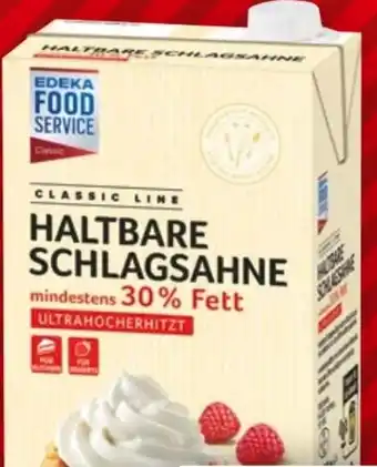 Handelshof Edeka Foodservice Haltbare Schlagsahne Classic Angebot
