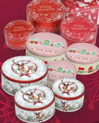 Handelshof Weihnachtsdosen 3er-Set Angebot