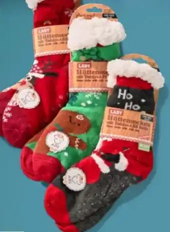Handelshof Damen-Hüttensocken Teddy-Futter Angebot
