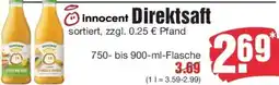 Edeka innocent Direktsaft Angebot