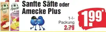 Edeka Amecke Sanfte Säfte oder Amecke Plus Angebot