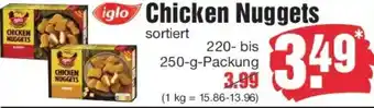 Edeka iglo Chicken Nuggets Angebot