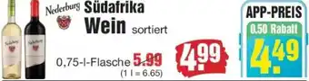 Edeka Nederburg Südafrika Wein Angebot