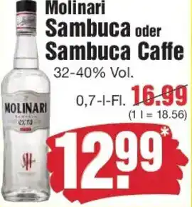 Molinari Sambuca oder Sambuca Caffe