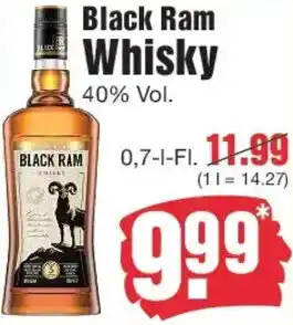Edeka Black Ram Whisky Angebot