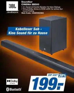 expert Techno Land JBL Soundbar CINEMA SB580 Angebot