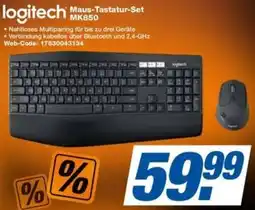 expert Techno Land logitech Maus-Tastatur-Set MK850 Angebot