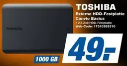 expert Techno Land TOSHIBA Externe HDD-Festplatte Canvio Basics Angebot