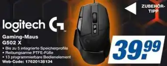 expert Techno Land logitech Gaming-Maus G502 X Angebot