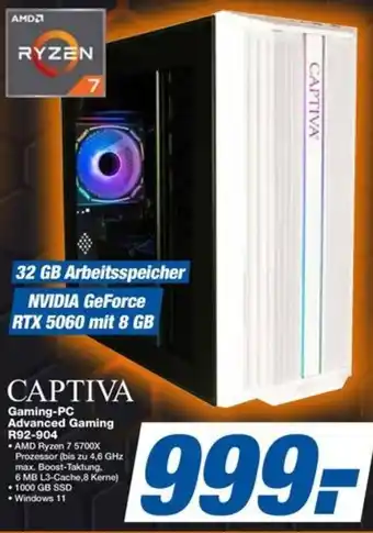 expert Techno Land CAPTIVA Gaming-PC Advanced Gaming R92-904 Angebot