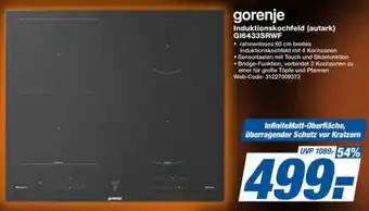 expert Techno Land gorenje Induktionskochfeld (autark) G16433SRWF Angebot