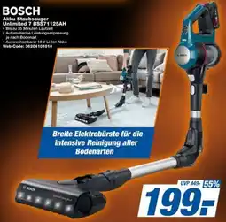 expert Techno Land BOSCH Akku Staubsauger Unlimited 7 BSS71125AH Angebot