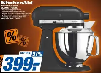 expert Techno Land KitchenAid Küchenmaschine 5KSM175PSEBK Angebot