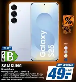 expert Techno Land SAMSUNG Smartphone Galaxy S25 (5G, 128GB) Angebot