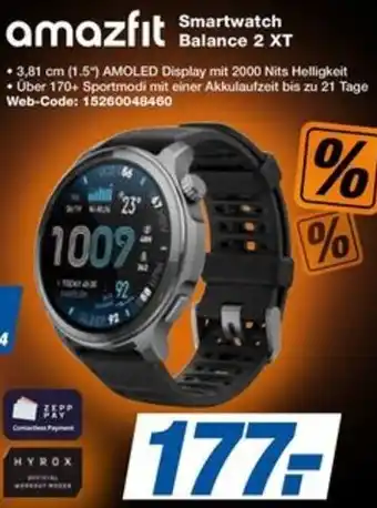 expert Techno Land amazfit Smartwatch Balance 2 XT Angebot