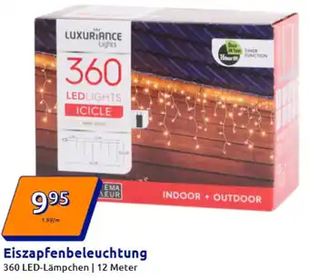 Action Eiszapfenbeleuchtung Angebot