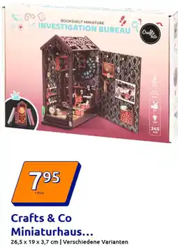 Action Crafts & Co Miniaturhaus Angebot